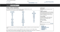 Desktop Screenshot of preiswertere-toner.de