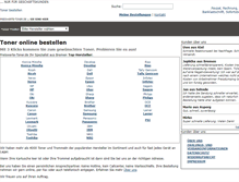 Tablet Screenshot of preiswertere-toner.de